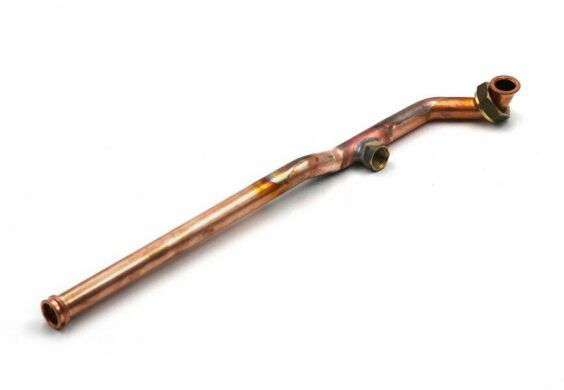 Трубка від корпусу клапана трьохходового до теплообмінника первинного Time 25 F, ціна | Піраміда24