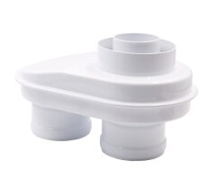 Адаптер моноблочний &Oslash;60/100-80/80 традиційний