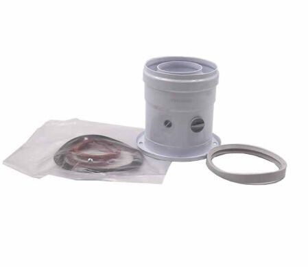 Фланець каоксіальний з розтрубом 60/100 