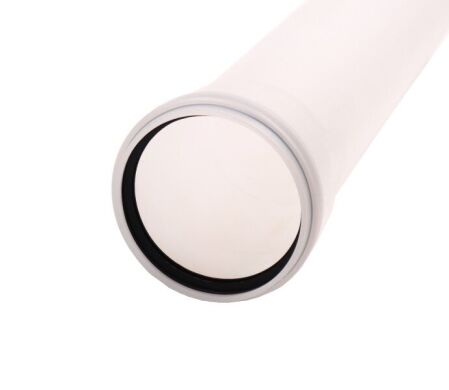 Подовжувач димоходу 1 м &Oslash;80 конденсаційний