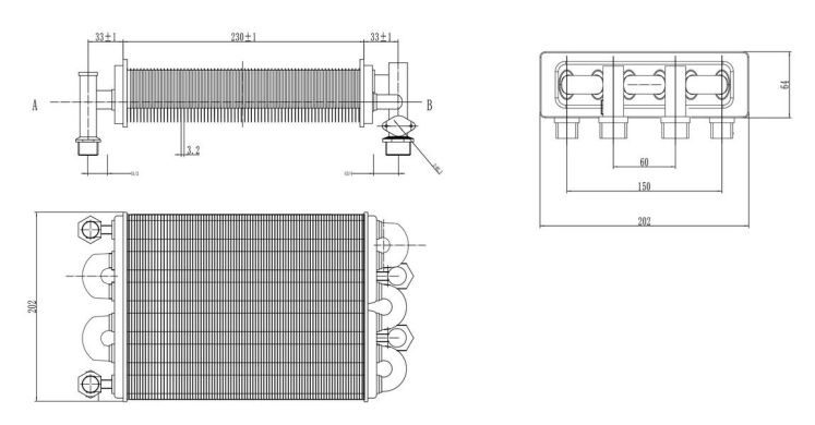 Теплообмінник бітермічний Ferroli Domiproject F24, Fereasy F24 (902610190), ціна | Піраміда24