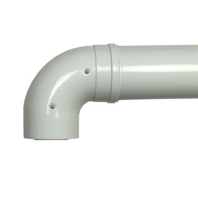 Коаксиальный дымоход (комплект) для конденсационных котлов подходит к Baxi