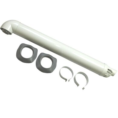 Коаксіальний димохід (комплект) для конденсаційних котлів підходить до Vaillant, Protherm.