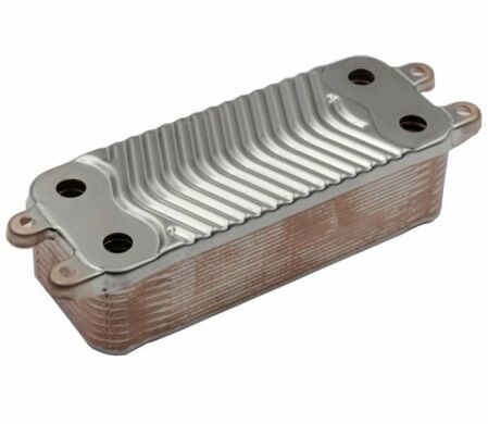 Теплообмінник ГВП Vaillant TurboTec, AtmoTec, EcoTec, EcoCompact 20-28 кВт, Protherm 18 пластин (0020038572), ціна | Піраміда24