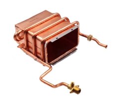 Теплообмінник мідний колонок PG-24A, PG-24B, ціна | Піраміда24